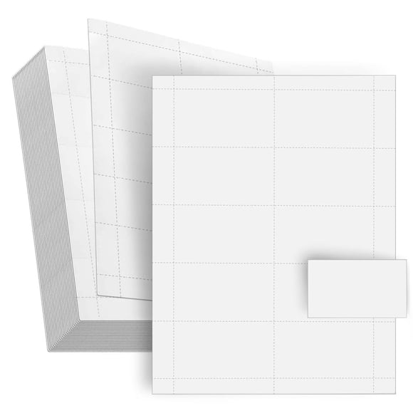 Hojas de Papel para Tarjetas de Presentación en Blanco Best Paper Greetings