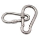 thumbnail image 2 of Paquete De 2 Ganchos De Anillo En D Con Mosquetón De Bloqueo Clips De Llavero Para Hamaca 70x35x7mm, 2 of 5