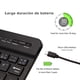 thumbnail image 4 of Teclado Bluetooth Inalámbrico Qwerty Recargable (Tablet, Pc, iOS, Android), 4 of 7