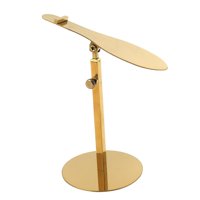 Magideal - Estante Moderno Para Exhibición De Zapatos, Soporte Para Elevador De Zapatos, Accesorio De Exhibición De Altura Ajustable, Antideslizante Para Tacones Aureato Brillante