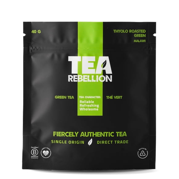 Tea Rebellion 40 g Té Verde Tostado de Malawi