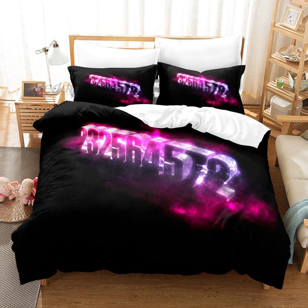 Digital Password Bedding Set Bed Set Aldult Kid Bedroom Duvetcover Sets special effects