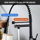 thumbnail image 3 of LLave Cocina Giratoria Monomando Triple Lavaplatos Flexible Negro, 3 of 8
