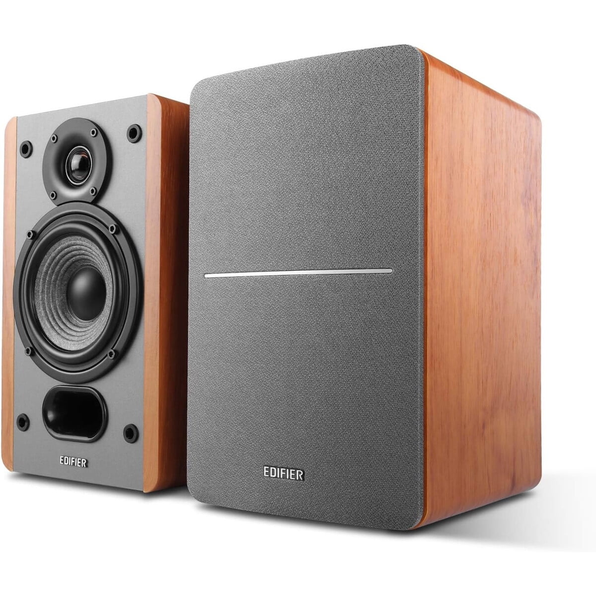Parlantes Edifier P12 Bookshelf Pasivos 2 Vías 4 Pulgadas 6 Ohm Madera