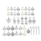 thumbnail image 1 of Juego De 40 Adornos De Bolas De Navidad, Decoración Navideña Para Cumpleaños, Festival, Patio, Plata, 1 of 3
