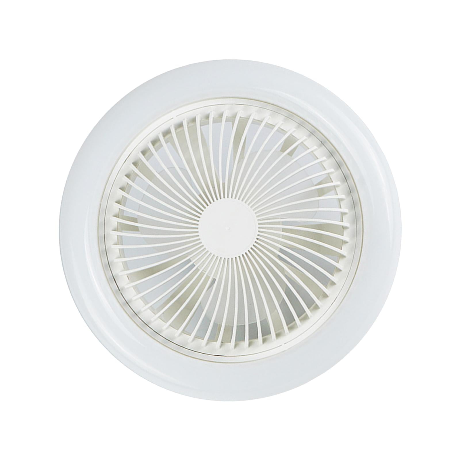 Magideal - Ventiladores De Techo Con Luces, Lámpara De Techo Con Ventilador, Luz De Ventilador De Refrigeración, Lámpara De Ventilador Silenciosa Ajustable, Vent Blanco 30w