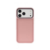 Joigo - Carcasa Antigolpes Matte Borde Color Para Iphone 17 Pro Rosado