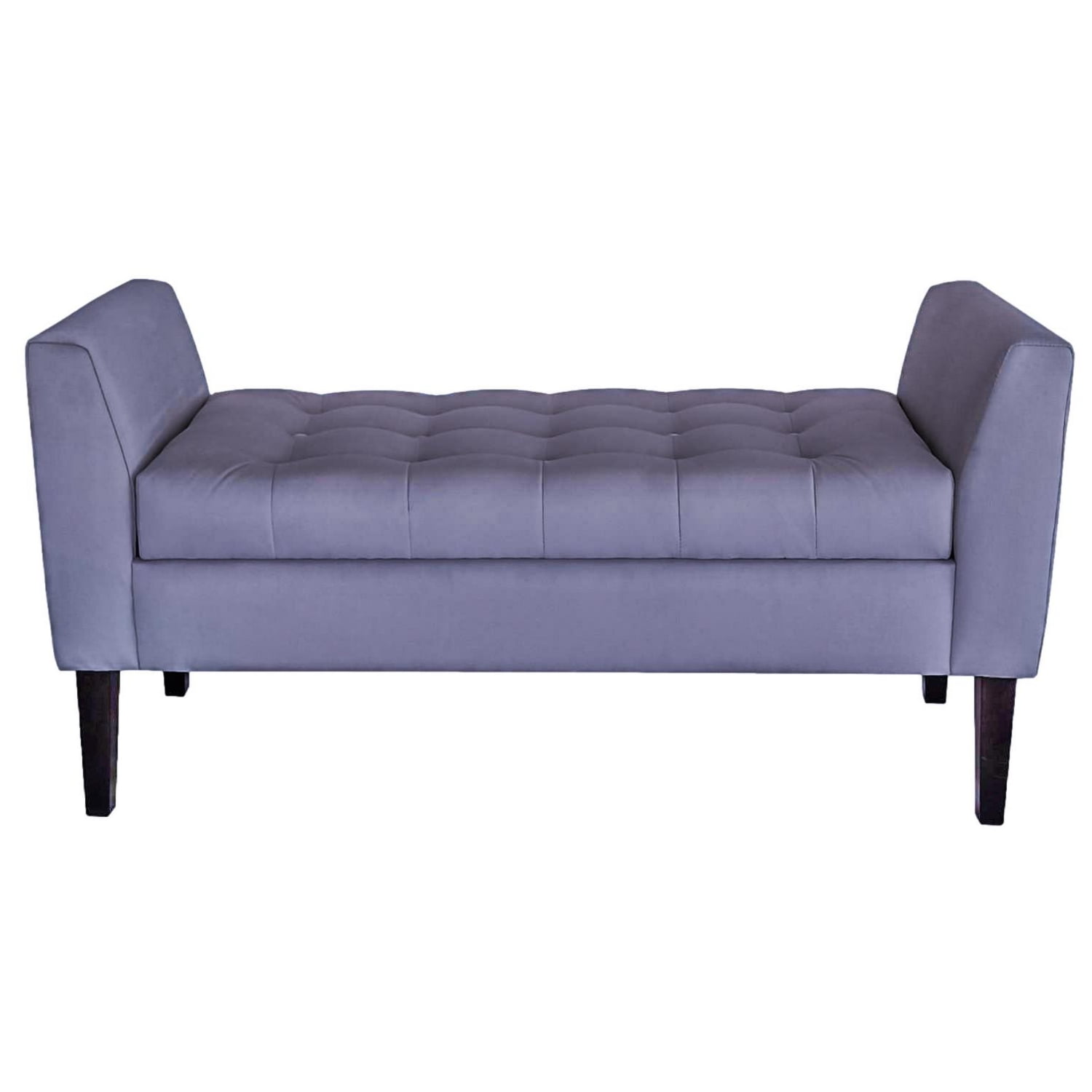 Genérico - Banqueta Baúl Patagonia Color Gris