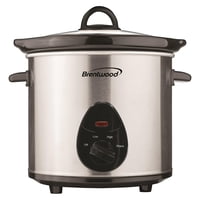 Olla De Cocción Lenta Brentwood Sc-130S Acero Inoxidable 3L 200W
