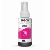 Botella De Tinta Original Epson T664 Magenta