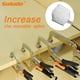 thumbnail image 4 of Pinzas de bloqueo con abrazadera en forma de C SOLUDE, 11 pulgadas, muy resistentes, con empuñadura, 4 of 7