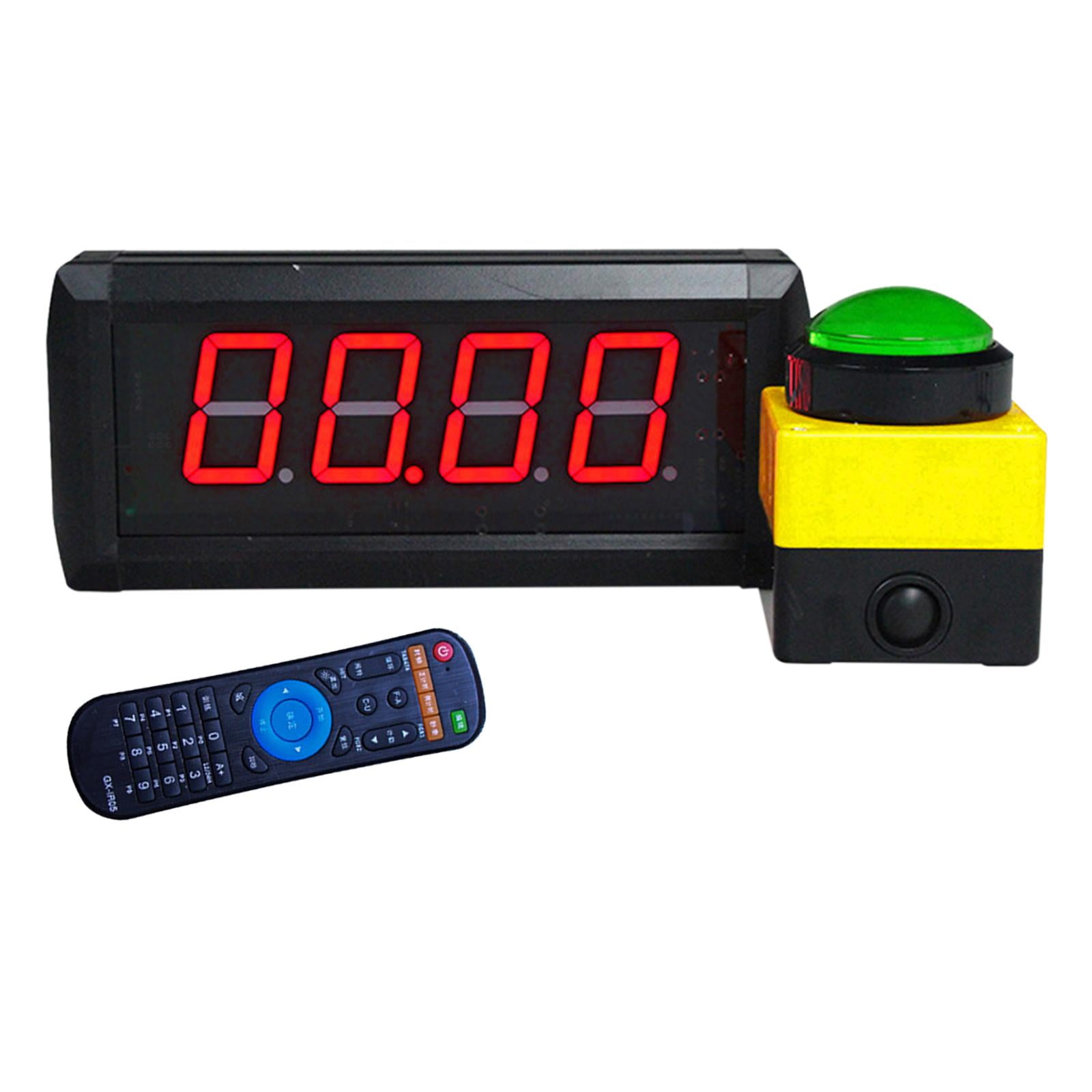 Magideal - Temporizador Digital 10s Con Segundos 15m Tamaño Compacto Con Control Popular Pantalla Led Reloj Temporizador Para Centros Comerciales Actividades Al