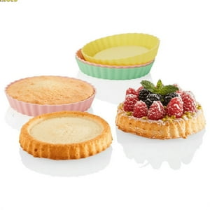 Ernesto - Set De 6 Moldes Para Mini Tartaleta De Silicona