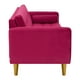 thumbnail image 5 of Sofa Retro 3c Felpa 01 Burdeo, 5 of 6