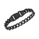 thumbnail image 2 of Pulsera Armani Exchange de acero inoxidable negra para hombre, 2 of 3