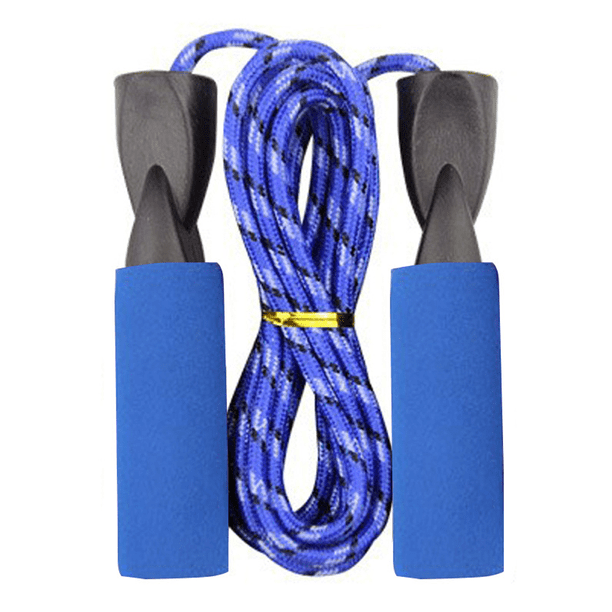 Cuerda de saltar para entrenamiento de fitness, gimnasio, ejercicio ajustable, cuerda de saltar de velocidad para adultos
