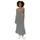 thumbnail image 1 of Vestido Mujer Largo Escote V Print Flores Negro Corona, 1 of 5