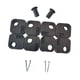 thumbnail image 4 of 8 Piezas de Repuesto para Patas de Silla de Camping, Protectores de Suelo, Conectores Portátiles, Prácticos Y Versátiles, Piezas Profesionales de Prim Negro, 4 of 5