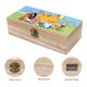 thumbnail image 3 of Hora de Aventura Caja Organizadora de Madera Rústica - Caja Decorativa Multifuncional para Escritorio, Hogar, Oficina, Joyas y Manualidades, 3 of 6