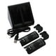 thumbnail image 1 of Cargador Recargable de 2 Puertos para Mando Wii, Color Negro, 1 of 3