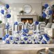 thumbnail image 3 of Set de 145 globos Nyvrexo Welcome Home de 40 pulgadas, azul marino, 3 of 3