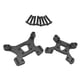 thumbnail image 1 of Soporte De Torre De Choque Trasero Delantero Para Wltoys 144001 1/14 RC Car Black, 1 of 5