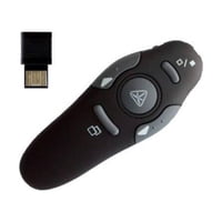 Ultra - Puntero Laser Inalambrico Usb 8 Botones Negro 0300