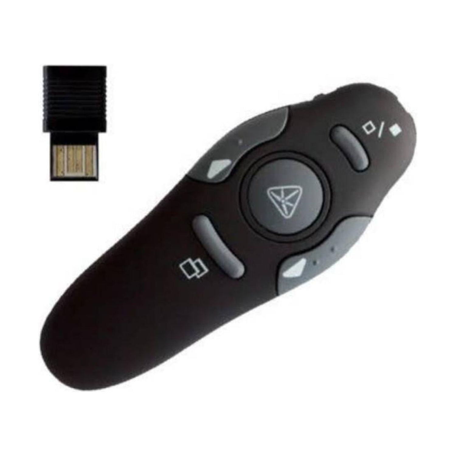 Ultra - Puntero Laser Inalambrico Usb 8 Botones Negro 0300