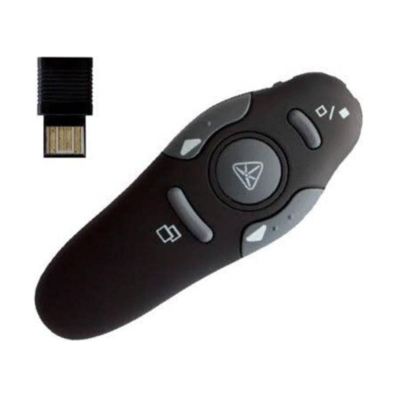 Ultra - Puntero Laser Inalambrico Usb 8 Botones Negro 0300