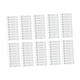 thumbnail image 1 of 100x Sujetadores De Gancho Para Montaje En Pared Entusiastas Del Bricolaje Montaje Fijo De Azulejos Ganchos K De Aluminio 9x0,2x1,6 Cm, 1 of 5