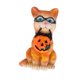 thumbnail image 2 of Decoración De Gato De Halloween, Artesanía De Resina Para Salpicadero De Coche, Estante De Sala De Estar, Gato De Calabaza, 2 of 5