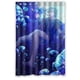 thumbnail image 1 of Cortina de ducha de fantasía de anime, juego de cortina de baño con ganchos, tamaño 48 x 72 pulgadas, 1 of 3