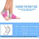 thumbnail image 5 of 2 piezas de tobilleras de compresión para niños, ajustables, antideslizantes, para tendones, para deportes, baile, soporte estabilizador para pies, protectores para prevenir lesiones y proteger esguin, 5 of 8