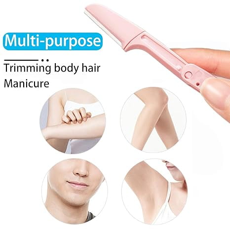 Kimale - Pack De 3 Navajas De Afeitar Plegables Para Cejas…