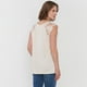 thumbnail image 2 of Polera Mujer Hombros Macramé Ecru Corona, 2 of 5