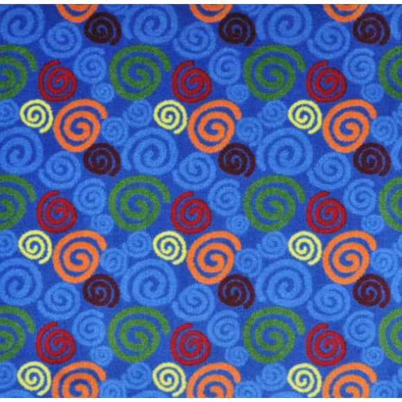 Area Rug Joy Carpets en espiral, multicolor, 236 cm x 328 cm