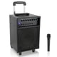 thumbnail image 1 of Sistema PA inalámbrico portátil Pyle, 400 W, compatible con Bluetooth, batería recargable, funciona con batería exterior, altavoz estéreo con asa, ruedas 1/4 a AUX, cable RCA (PWMA230BT), 1 of 7