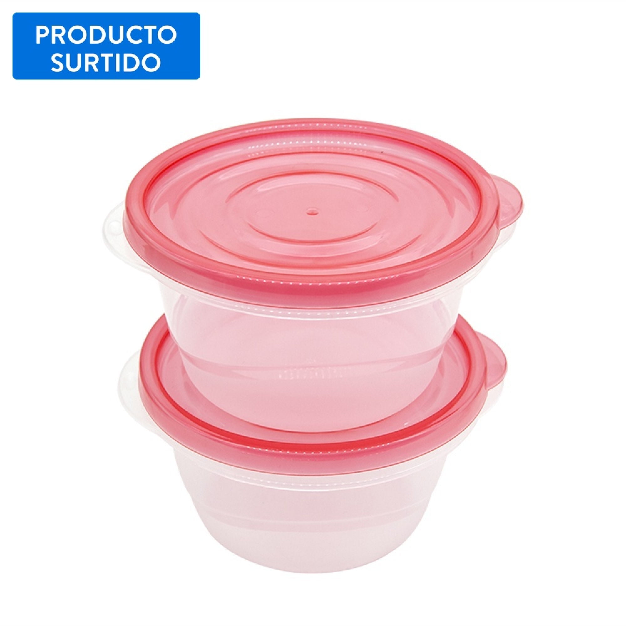 Set De Contenedor 2 Piezas Plástico, Producto Surtido, 1 Un Haus