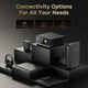thumbnail image 3 of Proyector X5 Pro 1100 ANSI WiFi BT Negro Wanbo, 3 of 3