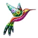 thumbnail image 4 of Colibrí De Metal Arte De La Pared Adorno Escultura Colgando Decoración Para El Hogar Al Aire Libre D, 4 of 5