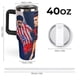 thumbnail image 2 of Christian Pulisic Vaso aislado de acero inoxidable con asa, diseño temático, regalo para familia, amigos y fans; incluye pajita y encaja en el portavasos estándar, 40 oz, 2 of 6