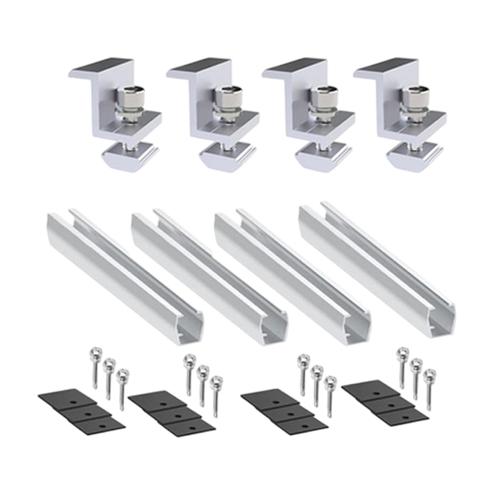 Bothyi - Panel Solar Soportes De Techo De Montaje Soporte De Instalación De Techo Para Rvs Walls Railers 4pcs
