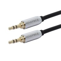 Cable De Audio Jack 3,5Mm De 1,8M Chapado En Oro - Monoprice