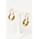 thumbnail image 2 of Aros Argolla Bote Largo 2cm No2 Oro 18k Nacional 1.70gr Dorado, 2 of 6
