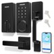 thumbnail image 1 of Cerradura PHILIPS Wi-Fi con Teclado Inteligente y Pestillo en Negro Mate, 1 of 9