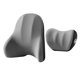 thumbnail image 5 of Almohada Para El Cuello Del Coche Juego De Almohadas De Soporte Lumbar Ergonómicas Para Tesla Model 3 Y Gris, 5 of 5
