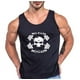 thumbnail image 2 of Polera No Pain No Gain Skull Tank Gym Gimnasio Crossfit Swag Talla S Negro Hombre, 2 of 3