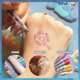 thumbnail image 5 of Set de arte corporal con bolígrafo con purpurina Townley Girl Disney Stitch, 16 unidades, 5 of 9