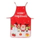 thumbnail image 2 of Delantal Navideño Decoración Cocina Delantal Para Cocinar Hornear Manualidades Muñeco De Nieve, 2 of 3