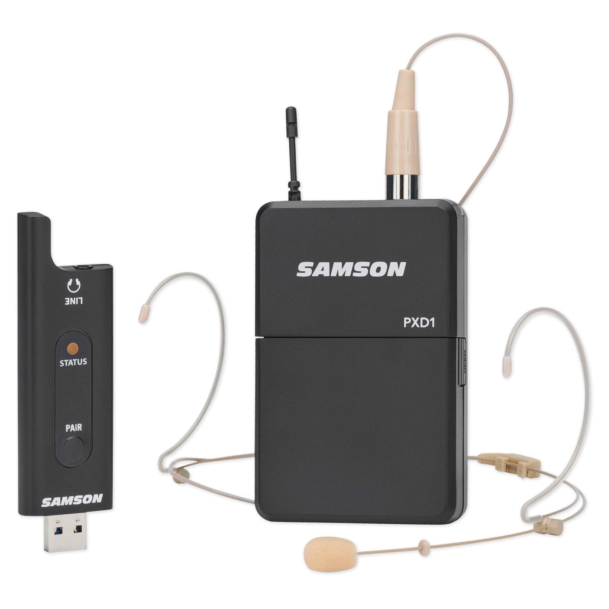 Audífonos Inalámbricos Samson Xpd2 Usb Alcance De 30 M